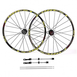 VTDOUQ Mountain Bike Wheel VTDOUQ Mountain bike wheel set 26, double-walled, 27.5-inch MTB wheels, sealed bearings 7 Palin disc brake 24-hole 8 9 10-speed