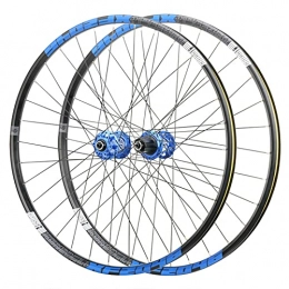 MGRH Mountain Bike Wheel Wheel For Mountain Bike 26 / 27.5 / 29inch XD MS 8-12 Speed MTB Wheelset 4D Multi-angle Drilling Aluminum Alloy Rim, XM490 Hub With HT Spokes blue-27.5inch