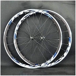 GAOJINXIURZ Spares Wheels Rear Wheel Road bike wheelset 700C bike front wheel rear wheel 30mm double-wall alloy wheel bike wheelset Quick release BMX wheels V brake 7-11 speed Rear Wheel Hybrid Mountain Bike