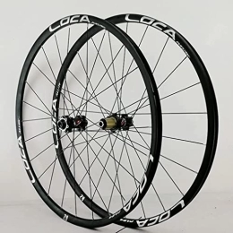 SJHFG Mountain Bike Wheel Wheelset 26" / 27.5" / 29" / 700c Mountain Bike Wheelset, 24H Thru Axle Hub 7 / 8 / 9 / 10 / 11 / 12 Speed Cassette Disc Brake MTB Front and Rear Wheel road Wheel (Color : Grey, Size : 700C)