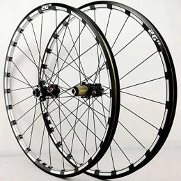 SJHFG Mountain Bike Wheel Wheelset 26 27.5 29In Mountain Bike Wheels, MTB Rim Disc Brake Q / R 7 8 9 10 11 12 Speed Cassette Flywheel 24H 1750g Bicycle Wheelset road Wheel (Color : Black, Size : 27.5inch)