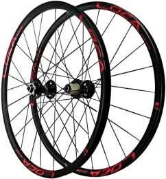 Samnuerly Spares Wheelset 26 / 27.5in Mountain Bike, Six Nail Disc Brake Wheel 24 Holes Bicycle Quick Release Bicycle Wheelset Aluminum Alloy Ultra-light Rim road Wheel