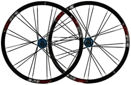 HCZS Mountain Bike Wheel Wheelset 26In MTB Bike Wheel, Six-Hole Disc Brake 24-Hole Flat Spoke American Valve For 26 * 1. 5-26 * 2.125 Tires 7-8-9-10 Speed Cassette road Wheel