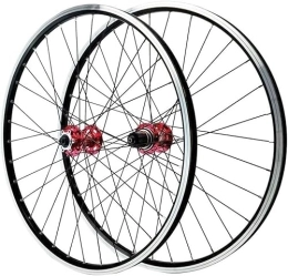 InLiMa Mountain Bike Wheel Wheelset 26V Disc Brake Wheelset Quick Release Bicycle Wheels Mountain Bike Rims 32H Hubs For 7-12