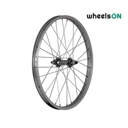 wheelsON Mountain Bike Wheel wheelsON 20" Front Wheel Single Wall 28H Silver *5 Years Warranty*