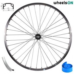 wheelsON Mountain Bike Wheel wheelsON 26" Front Wheel Mountain Bike / Hybrid Single Wall 36H Silver***5 Years Warranty***