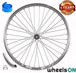 wheelsON Mountain Bike Wheel wheelsON 26" Front Wheel Mountain Bike V-Brake 36H Silver***5Years Warranty***