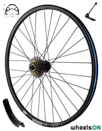wheelsON Mountain Bike Wheel wheelsON 29er Rear Wheel MTB QR Disc + 7 Speed SunRace Freewheel 32H Black