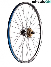 wheelsON Spares wheelsON 29er Rear Wheel MTB QR Disc + 7Spd Shimano Freewheel 32H Black