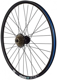 wheelsON Mountain Bike Wheel WheelsON 650b 27.5'' Rear Wheel MTB QR Disc + 7Spd Shimano Freewheel 32H Black