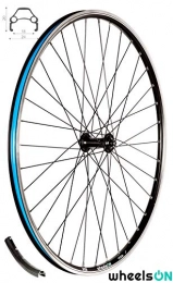 wheelsON Mountain Bike Wheel wheelsON 700c Front Wheel Shimano HB FH T3000 Hub Black 36H QR V-Brakes