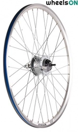 wheelsON Mountain Bike Wheel wheelsON 700c Rear Wheel Shimano Nexus 8 Coaster Brake 36H Silver
