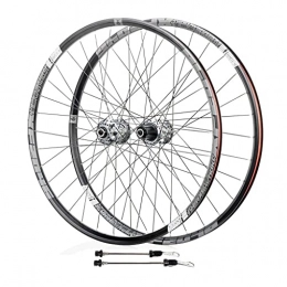 XCZZYC Spares XCZZYC 26 Inch 27.5 ”MTB Bicycle Wheelset, Aluminum Alloy Quick Release Hybrid / Mountain Bike Disc Brake Support 8 / 9 / 10 / 11 Speed