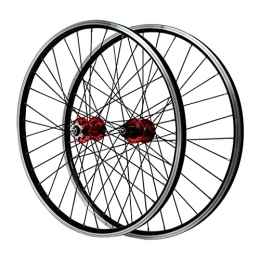 XCZZYC Spares XCZZYC 26 Inch MTB Bike Wheelset Double Wall Bicycle Rim Disc / V-Brake 32 Hole Compatible 7 / 8 / 9 / 10 / 11 Speed