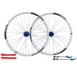 XCZZYC Mountain Bike Wheel XCZZYC 26 Mountain Bike Wheelset, MTB Bicycle Wheel Set Double Layer Alloy Rim Disc Brake Front And Rear 32 Hole 7 8 9 10 Speed Quick Release