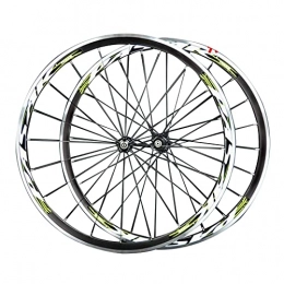XCZZYC Spares XCZZYC 700C Bicycle Wheelset, Double Wall MTB Rim 4 Peilin Bearing C Brake V Brake Cycling Hub Bicycle Wheel