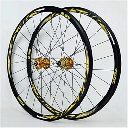 XCZZYC Spares XCZZYC 700C Road Bicycle Cycling Wheelset, Aluminum Alloy V-Brake / Disc Brake 29 Inch Racing MTB Bike Quick Release Hub 11 Speed