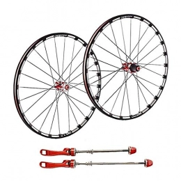 XCZZYC Spares XCZZYC Cycling Wheels Bicycle Wheel 26 27.5 In MTB Bike Wheel Set Double Wall Alloy Rim First 2 Rear 5 Palin Quick Release Disc Brake 7 8 9 10 11 Speed