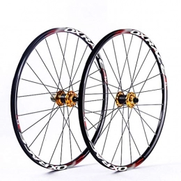 XCZZYC Spares XCZZYC Cycling Wheels MTB Bike Wheel Set 26" 27.5" Double Wall alloy Rim Disc Brake Carbon Hub 8 9 10 11 speed Cassette flywheel Quick Release 1610g