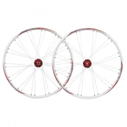 XCZZYC Spares XCZZYC Cycling Wheels MTB Wheel Set 26" Bike Wheel Double Wall Alloy Rim Tires 1.75-2.1" Disc Brake 7-11 Speed Palin Hub Quick Release