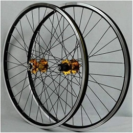 XCZZYC Spares XCZZYC MTB Bicycle Wheelset 26 Inch Double Wall Alloy Rims Disc / Rim Brake Bike Wheel QR Sealed Bearing Hubs 7-11 Speed Cassette 24H