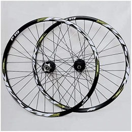 XCZZYC Spares XCZZYC MTB Bike Wheelset 26 27.5 29 Inch Cycling Wheels Double Wall Aluminum Alloy Disc Brake Racing Bike Rim Wheel