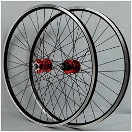 XCZZYC Mountain Bike Wheel XCZZYC MTB Wheel 26inch Bicycle Wheelset Mountain Bike Rim 32Spoke Disc / Rim Brake QR Sealed Bearing Hubs 6 Pawls For 7-12 Speed Cassette Flywheel