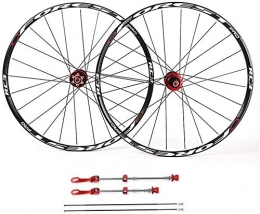 XGF Mountain Bike Wheel XGF Mountain bike wheelset, 26"27 5" MTB wheelset Double-walled rim Disc brake Sealed bearings Hub compatible 7 8 9 10 11-speed freewheel, A-27.5inch, Mountain bike wheelset