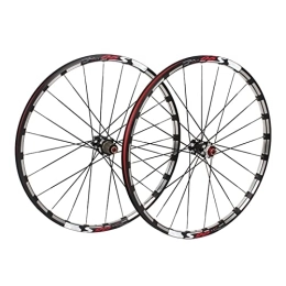 Xgxyklo Mountain Bike Wheel Xgxyklo Mountain Bike Wheelset, Aluminum Alloy Cycling Rim Front / Rear Wheels, Disc Brake, Fit for 8-11 Speed Freewheels, 27.5