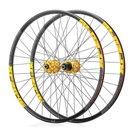 XYSQWZ Spares XYSQWZ 26 Inch 27.5 29ER Mountain Racing Bicycle Wheelset, Double Wall Hybrid / MTB Bike Quick Release Rim Hub Disc Brake 11 Speed Wheels