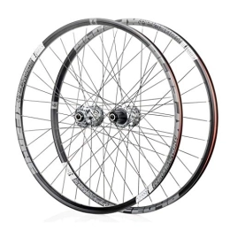 XYSQWZ Mountain Bike Wheel XYSQWZ 26 Inch Mountain Racing Bicycle Wheelset, Double Wall Hybrid / MTB Bike Quick Release Rim Hub Disc Brake 11 Speed 27.5 29ER Wheels