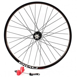 YHSFC Mountain Bike Wheel YHSFC 26" Mountain Wheel Bearing Aluminum Alloy Two Perlin Card Type Disc Brake Single Front Wheels, C, 1029g