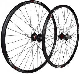 YSHUAI Mountain Bike Wheel YSHUAI Bike Wheels 26 Inch MTB Double Wall Rims Bicycle Wheel Set Disc Brake 7-11s Cassette Hub 32H QR 2250g