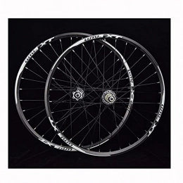 YUDIZWS Mountain Bike Wheel YUDIZWS Bicycle Wheelset 26 / 27.5 / 29 Inch Quick Release Disc Brake Mountain Bike Wheels 32 Holes Compatible With 8 / 9 / 10 / 11 Speed Cassette (Color : Black, Size : 27.5inch)