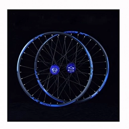 YUDIZWS Mountain Bike Wheel YUDIZWS Cycling Wheelset 26 / 27.5 / 29 Inch Mountain Bike Wheels 32 Holes Quick Release Disc Brake Compatible With 8 / 9 / 10 / 11 Speed Cassette (Color : Blue, Size : 27.5inch)