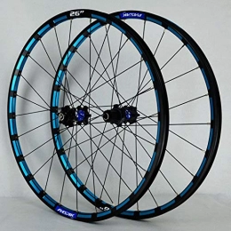 Zatnec Mountain Bike Wheel Zatnec 26" 27.5" Bicycle Wheel Set Double Layer Mountain Bike Wheelset Alloy Rim Disc Brake 7 / 8 / 9 / 10 / 11 / 12 Speed 24 Hole Ultralight (Color : Black Hub, Size : 27.5inch)