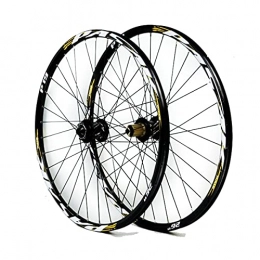 ZCXBHD Mountain Bike Wheel ZCXBHD 26 Inch 27.5" 29 Er MTB Bike Wheelset Aluminum Alloy Disc Brake Mountain Cycling Wheels Thru Axle for 7 / 8 / 9 / 10 / 11 Speed (Color : A, Size : 27.5IN)