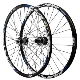 ZECHAO Mountain Bike Wheel ZECHAO 26 / 27.5 / 29 Inch Bicycle Wheels, Aluminum Alloy Peilin Bearing 12 Speed Flywheel Quick Release Six Claws Mountain Bike Wheel Set Wheelset (Color : Black hub, Size : 27.5inch)