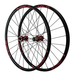 ZFF Mountain Bike Wheel ZFF 26 / 27.5 / 29in Mountain Bike Wheelset Thru axle Mtb Front & Rear Wheel 8 / 9 / 10 / 11 / 12speed Aluminum Alloy Hub Matte 24 Holes (Color : E, Size : 29in)