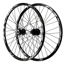 ZFF Mountain Bike Wheel ZFF 26 / 27.5 / 29in MTB Bike Wheelset Disc Brake Mountain Bicycle Wheels Quick Release Aluminum Alloy Rim 7 / 8 / 9 / 10 / 11 / 12 Speed Cassette Freewheel 32 Holes (Color : Silver, Size : 27.5in)