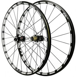 ZFF Spares ZFF MTB Wheel 26" / 27.5" / 29" Mountain Bike Wheelset Thru Axle Disc Brake Front Rear Wheel 7 8 9 10 11 12 Speed Cassette Freewheel 24 Holes 1750g (Color : Black Hub, Size : 27.5in)