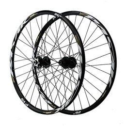ZFF Mountain Bike Wheel ZFF Oksmsa Mountain Bike Wheelset 29 / 26 / 27.5 Inch Bicycle Wheel (Front + Rear) Double Walled Aluminum Alloy MTB Rim Fast Release Disc Brake 32H 7-12 Speed (Color : Gray, Size : 29in)