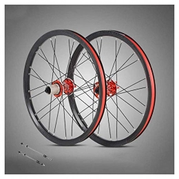 ZLYY Mountain Bike Wheel ZLYY Bicycle Wheelset, Mountain Bike Wheelset, 24 Hole Double-Walled MTB Rims Hybrid Quick Release Disc Brake Aluminum Alloy Bicycle Wheels 8 / 9 / 10 / 11 Speed, A, B