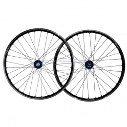 ZNND Mountain Bike Wheel ZNND 26 Inch Wheel Mountain Bike Front And Rear MTB Bicycle Wheelset Double Wall Alloy Rim Disc / V Brake QR 7 8 9 Speed 2 Palin Bearing Hub 32 Hole