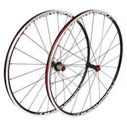 ZNND Mountain Bike Wheel ZNND 700C Mountain Bike Wheelset Disc Rim Brake Freewheel Bearing Hub 7, 8, 9, 10 Spedd Cassette Type (FRONT + REAR) (color : B)