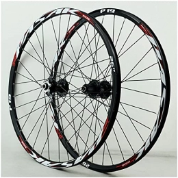 ZPPZYE Mountain Bike Wheel ZPPZYE 26 Inch 27.5" 29ER MTB Bicycle Wheelset Aluminum Alloy Disc Brake Mountain Cycling Wheels 32 Hole for 7 / 8 / 9 / 10 / 11 Speed (Color : A, Size : 27.5 inch)