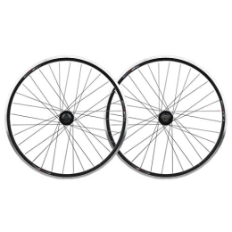 ZWB Mountain Bike Wheel ZWB Bike Wheels Alloy Mountain Disc Double Wall Mounted 20 / 26inch Bearing Folding Bicycle Wheel Mountain Bike Racing Wheelset Bicycle Wheelset (Color : V Disc brake Wheel set, Size : 26in)