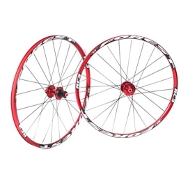 ZYHDDYJ Mountain Bike Wheel ZYHDDYJ Bicycle Wheelset 26 27.5 Inch Wheel Mountain Bike Front And Rear Wheel Double Layer Alloy Rim Disc Brake 8 9 10 11 Speed Palin Bearing Hub Quick Release 24H (Color : A, Size : 27.5in)