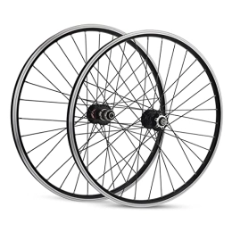 ZYHDDYJ Mountain Bike Wheel ZYHDDYJ Bicycle Wheelset Mountain Bike Wheel Set Bicycle Wheelset Front Rear Cycling Wheels 26inch Aluminum Alloy Rim Disc Brake V Brake Quick Release