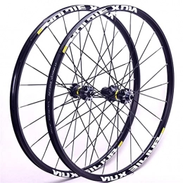 ZYHDDYJ Mountain Bike Wheel ZYHDDYJ Bicycle Wheelset Mountain Bike Wheelset 26" / 27.5" / 29" 24H Carbon Hub Bicycle Wheels Quick Release Disc Brake 8 / 9 / 10 / 11 Speed Cassette 1895g (Color : Black, Size : 27.5inch)